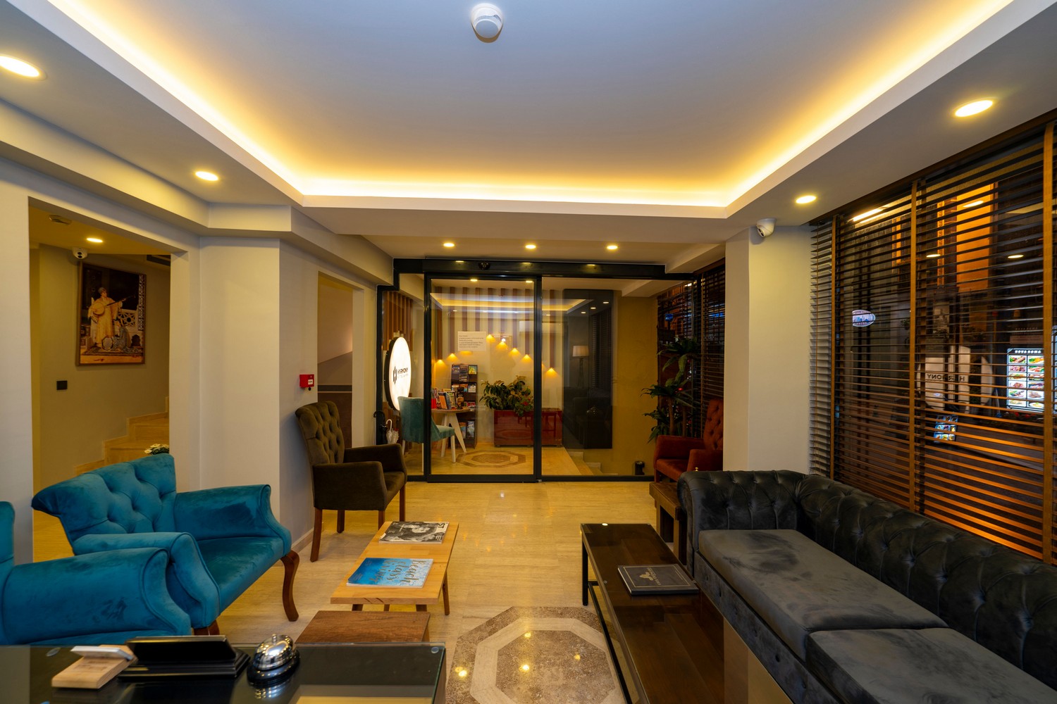 Historic facade of Istanbul Harmony Hotel & Spa, Sultanahmet
